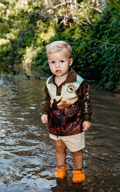 Kids Signature Fishing Shirt