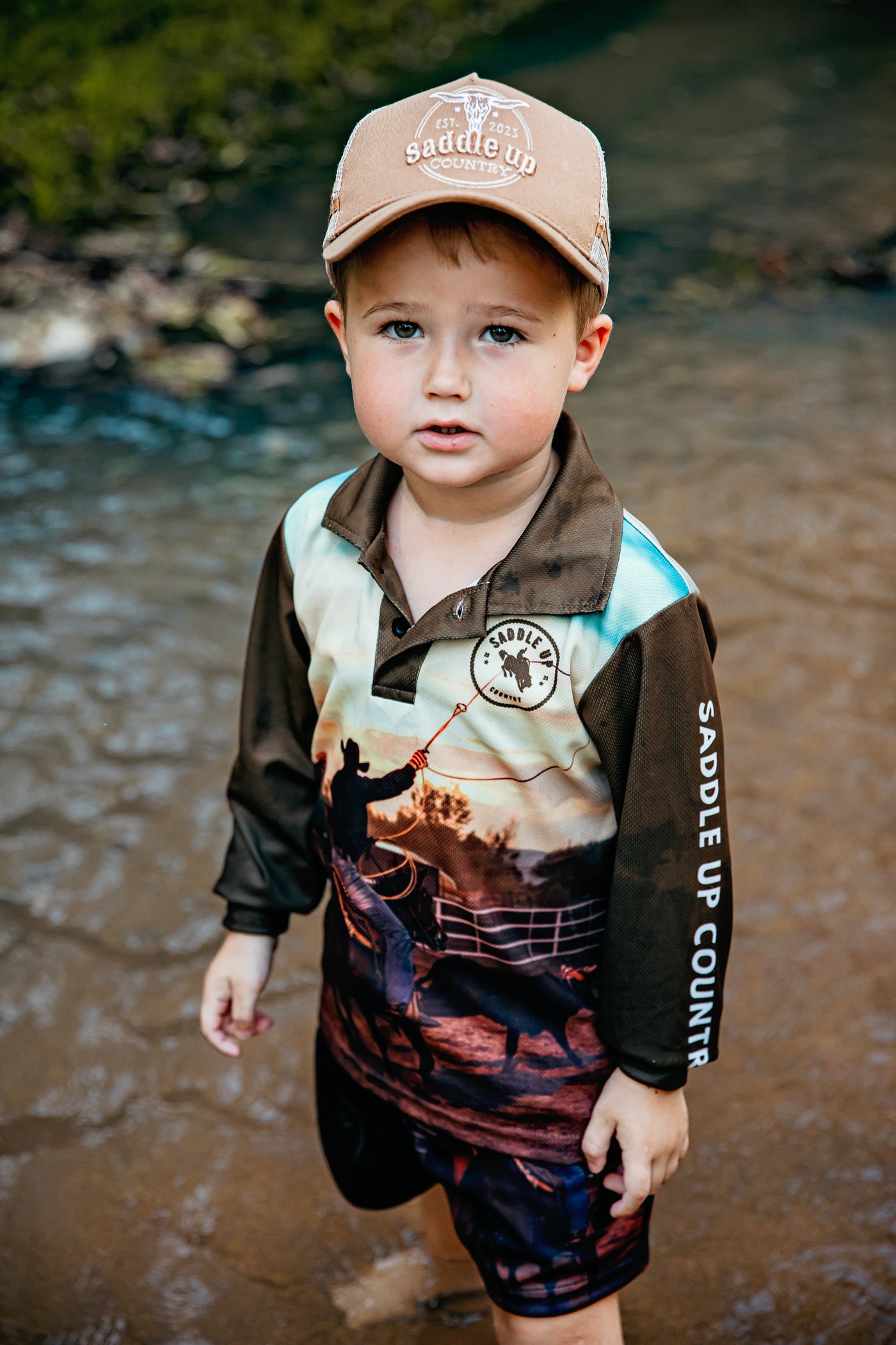 Kids Signature Fishing Shirt