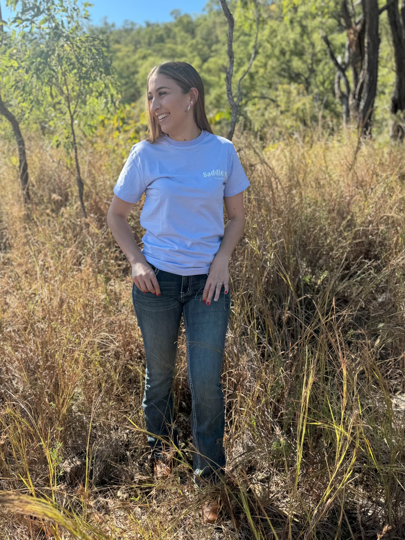 Womens Classic Lavender Tee