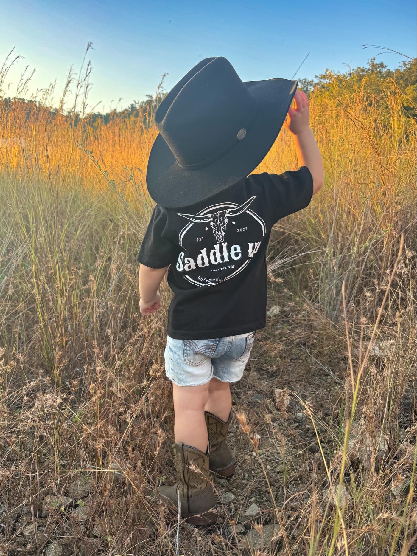 Kids Classic Black Tee