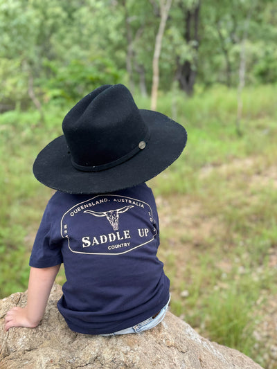 Signature Navy Kids Tee