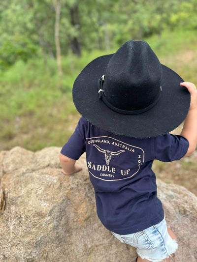 Signature Navy Kids Tee