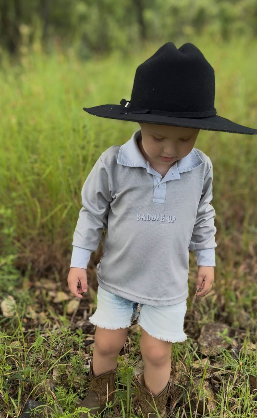 Signature Kids Fishing Shirt